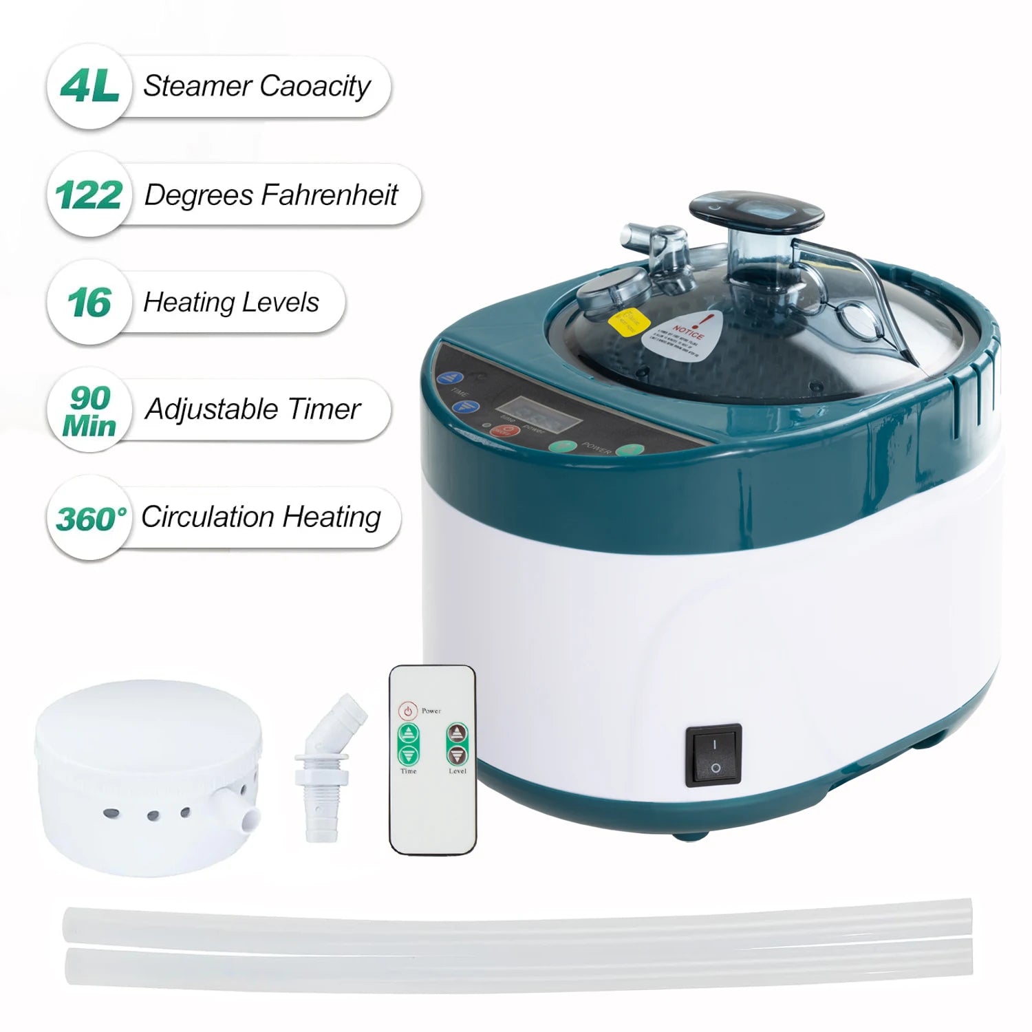 4L Generator pary do przenośnych saun parowych